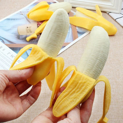 Cute Squishy Banana Stress Toy for Kids (1 Piece)