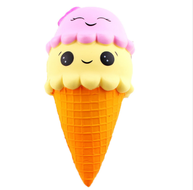18CM Slow Rising PU Double-Head Ice Cream Squishy